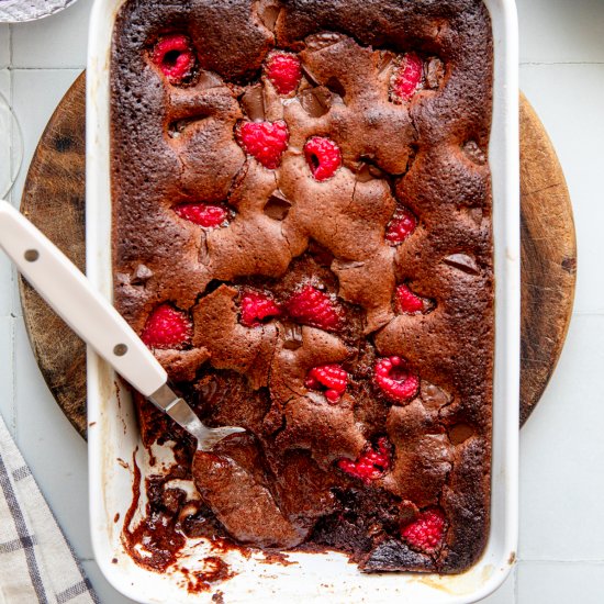 Chocolate Raspberry Lava Cake