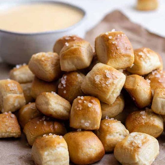 Homemade Pretzel Bites