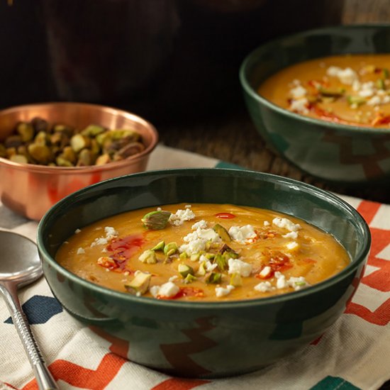 Creamy Roasted Vegetable Soup