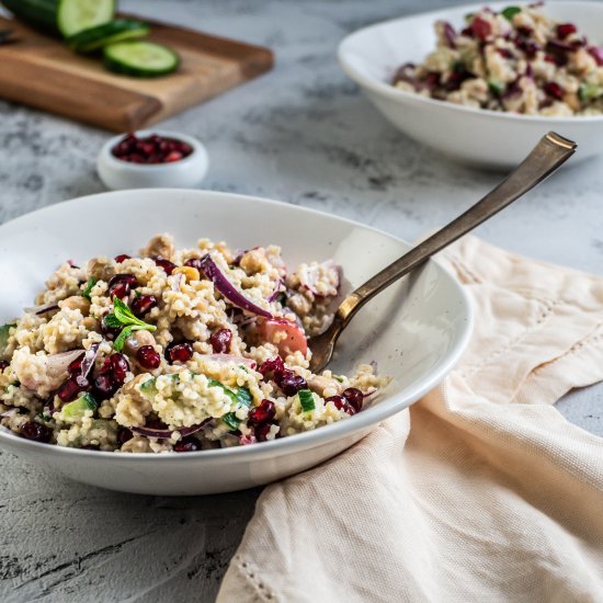 Millet and Chickpea Salad