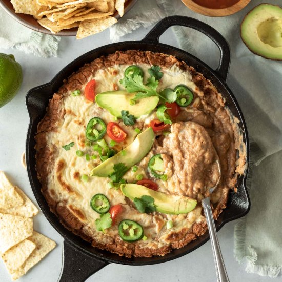 Vegan Refried Bean Dip