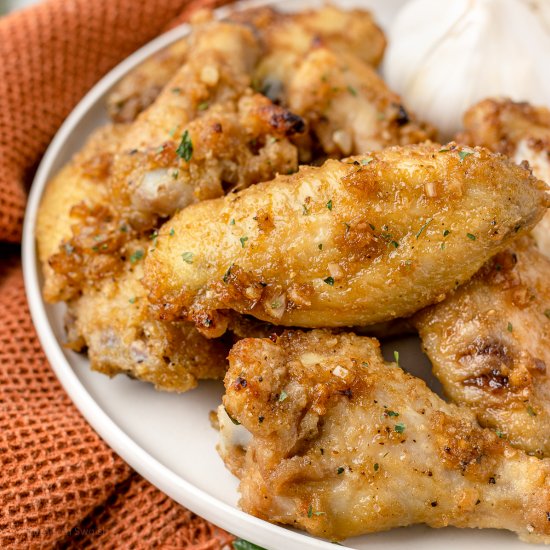 Soy Garlic Chicken Wings