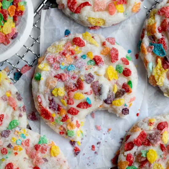 Fruity Pebble Cookies