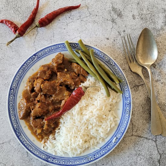 Spicy stew Crockpot Express