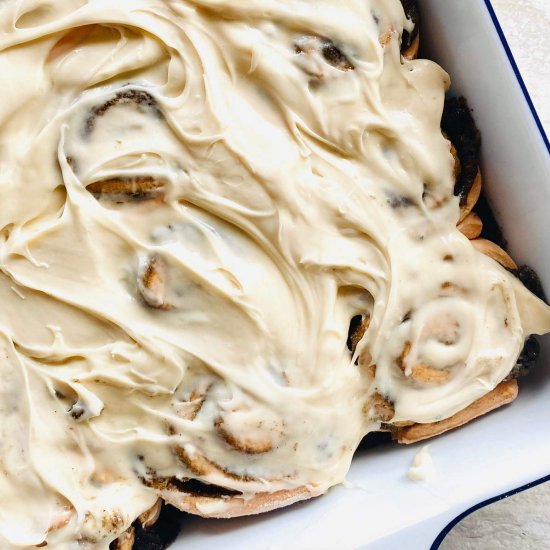 Cream Cheese Cinnamon Roll Frosting