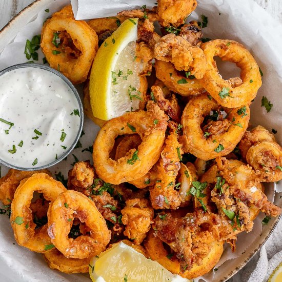 Air Fryer Calamari