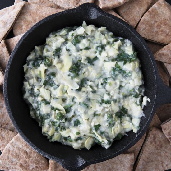 Creamed Spinach Artichoke Dip