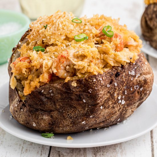 Crawfish Baked Potato