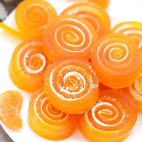 Orange Jelly Candy