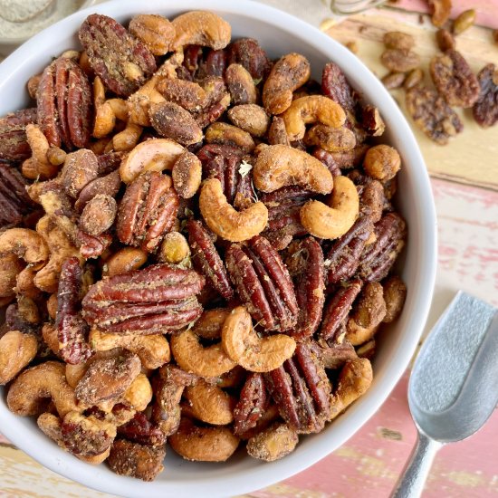 Ranch Roasted Nuts