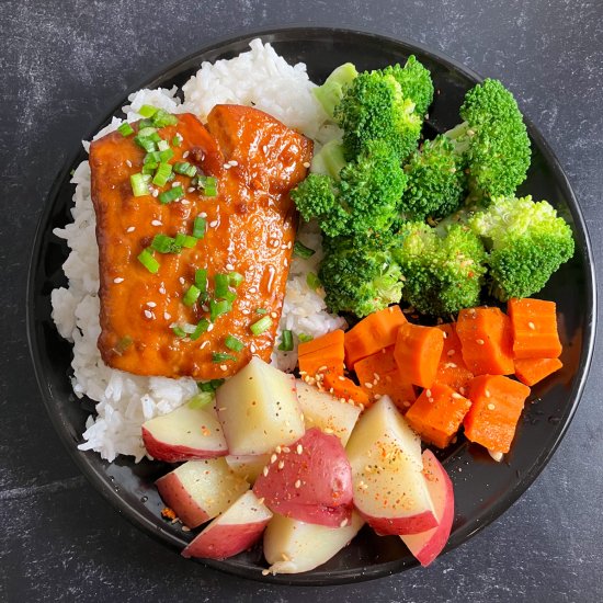 Air Fryer Teriyaki Salmon Recipe