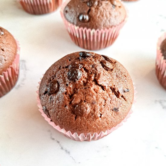 Double Chocolate Muffins