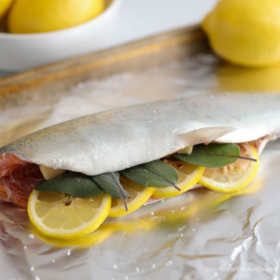 Baked Trout