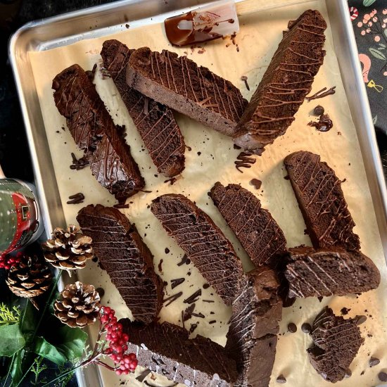 Double Chocolate Biscotti