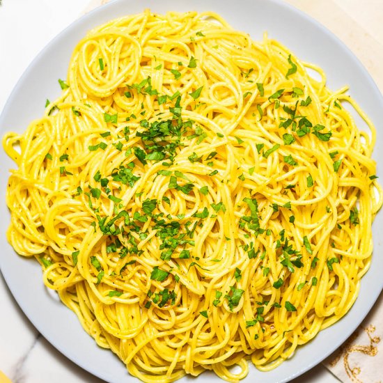 Lemon Garlic Pasta