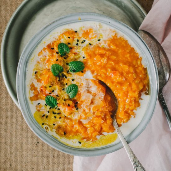 Coconut Red Lentil Dahl