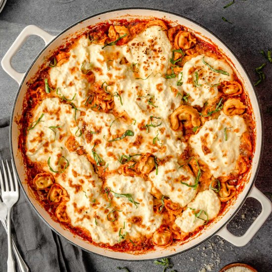 Tortellini & Sausage Bake