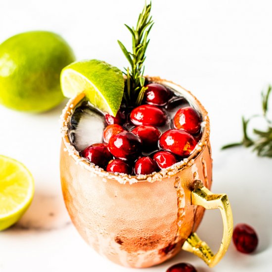 Holiday Gin Moscow Mule