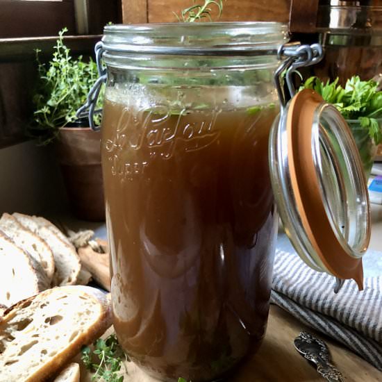 Wholesome Homemade Beef Stock