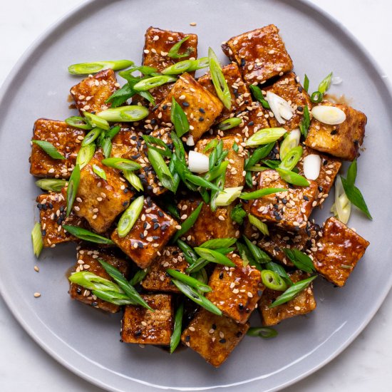 Sesame Garlic Tofu