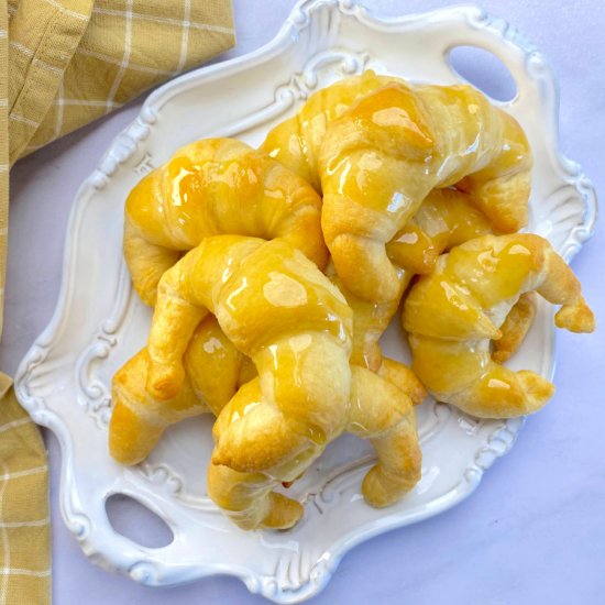 Honey Butter Crescent Rolls