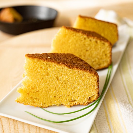 Sweet Skillet Cornbread