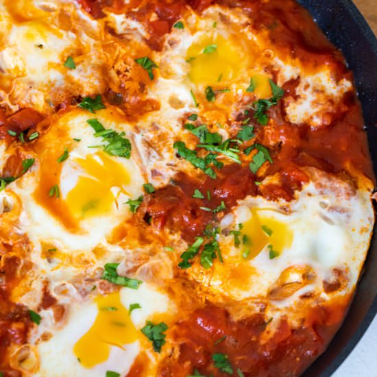 Quick and Easy Keto Shakshuka