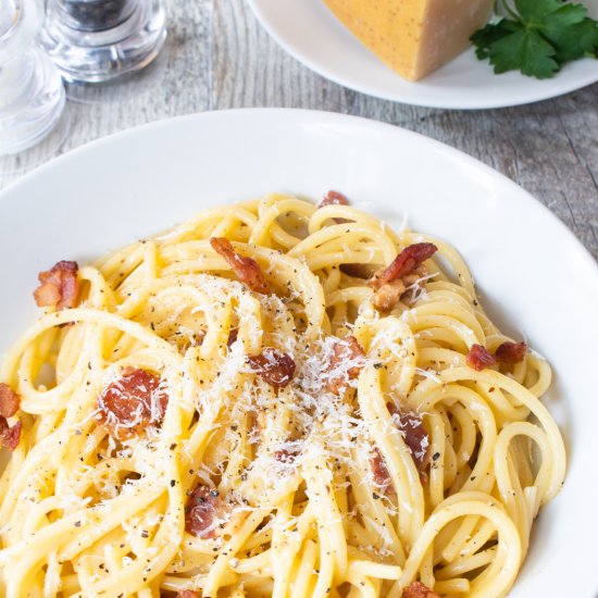 Simple Pasta Carbonara