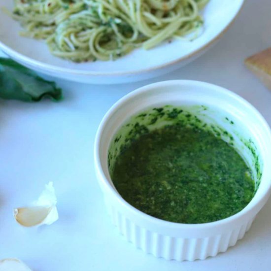 Healthy Pesto Sauce Recipe