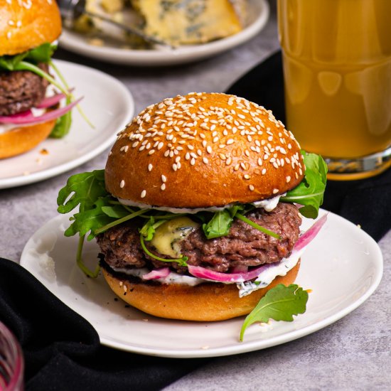 Stilton Burgers