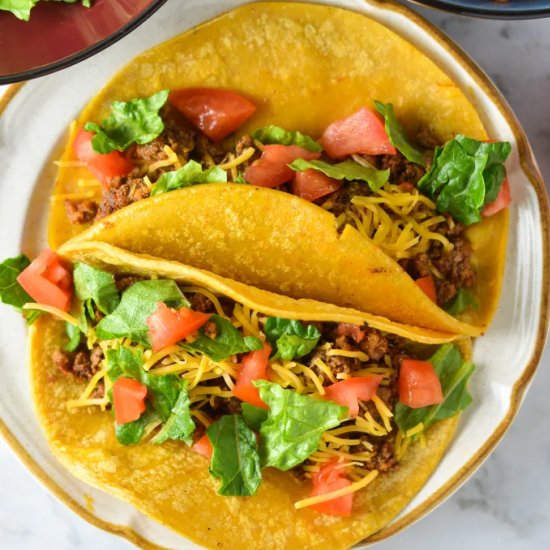 Easy Ground Beef Tacos