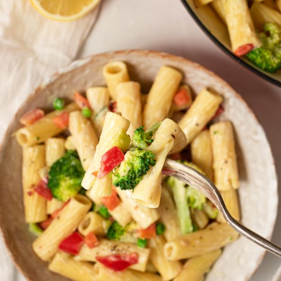 Creamy Vegetable Pasta