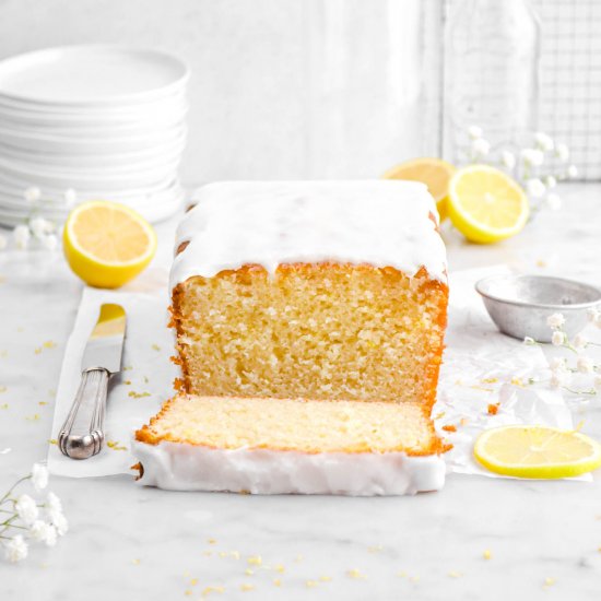 Iced Lemon Loaf Cake