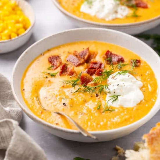 Potato Sweet Corn Chowder