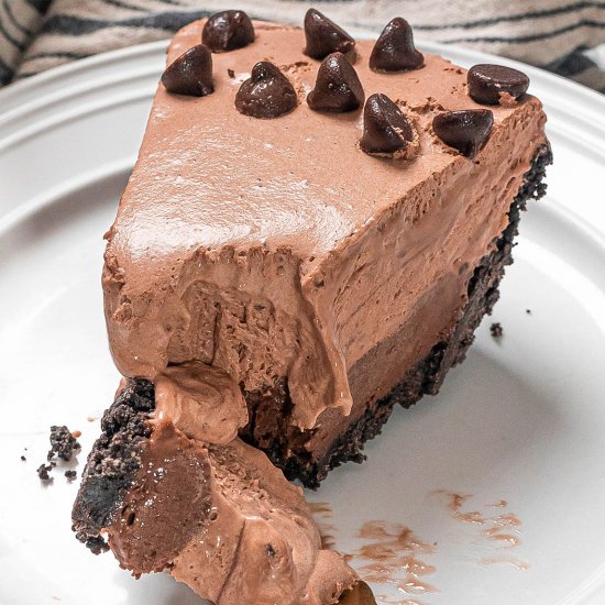 Chocolate Jell-O Pudding Pie