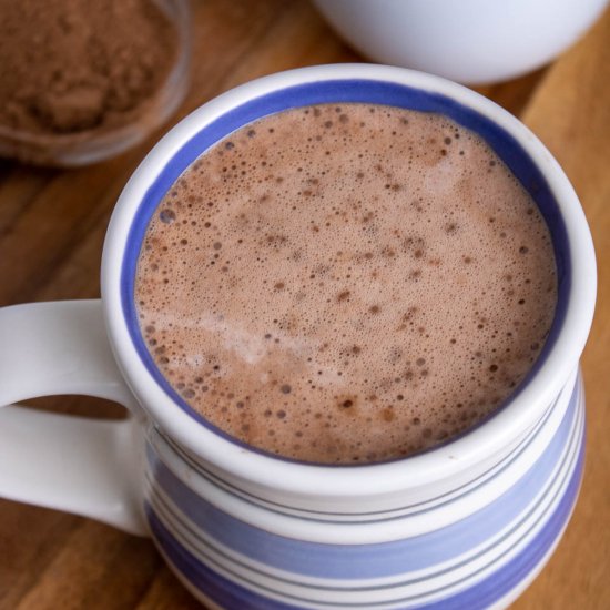 Oat Milk Hot Chocolate