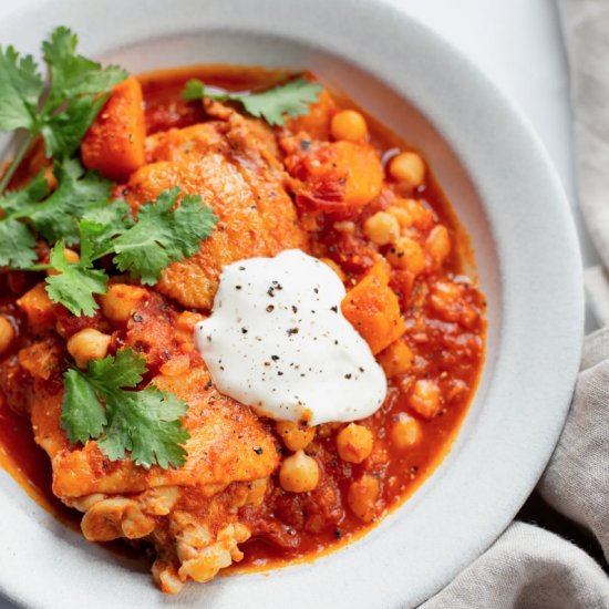 Harissa Chicken Stew