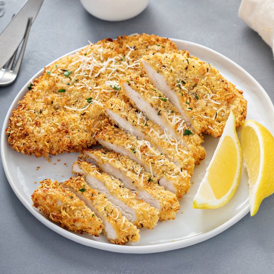 Crispy Air Fryer Chicken Cutlets