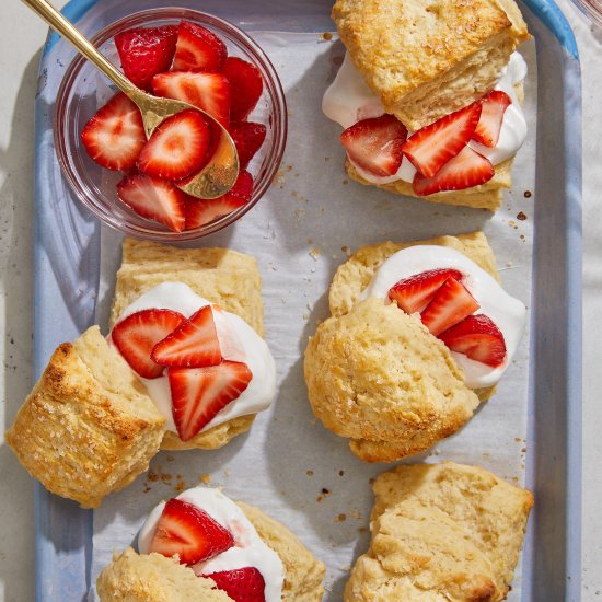 Vegan Strawberry Shortcake