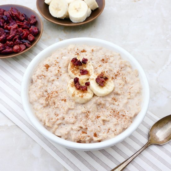 Brown Sugar Cinnamon Oatmeal