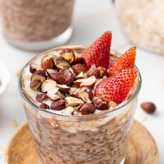 Nutella Overnight Oats