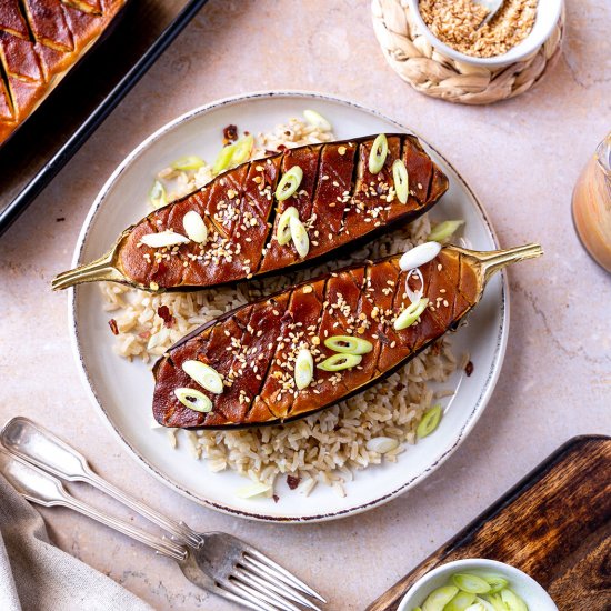 Easy Miso Eggplant (Nasu Dengaku)