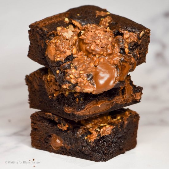 Ferrero Rocher Brownies