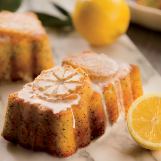 Lemon Lime Poppyseed Cake