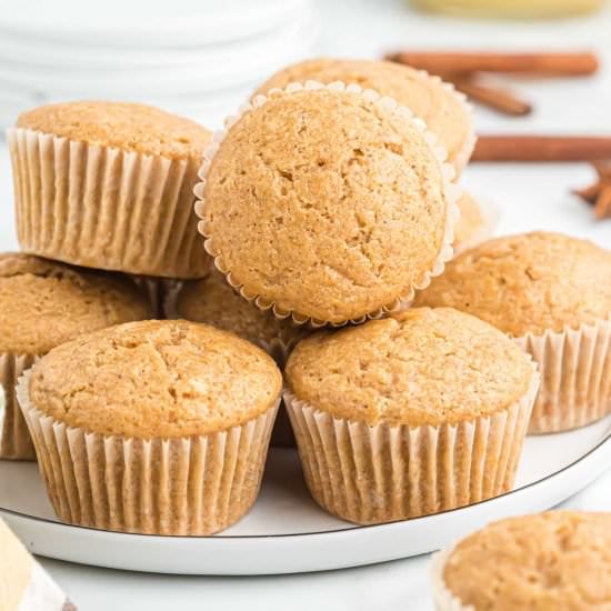 Applesauce Muffins