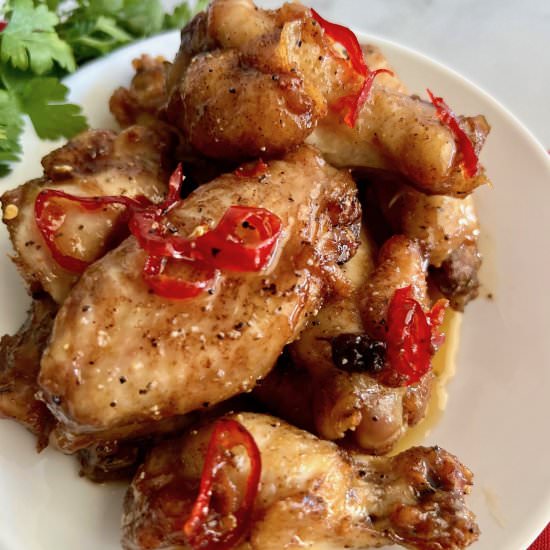 Hot Honey Lemon Pepper Wings