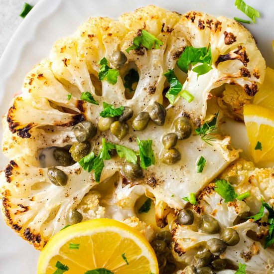 Cauliflower Piccata