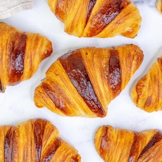 The Best Sourdough Croissants