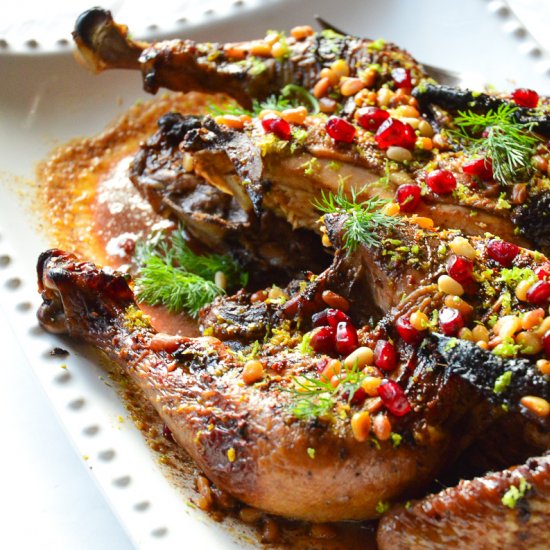 Pomegranate Chicken