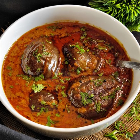 Stuffed Eggplant Curry – Aubergine